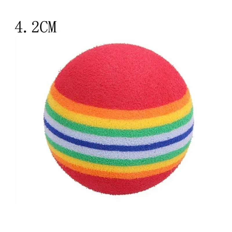 10pcs colorful soft foam play balls for cats 10pcs colorful soft foam play balls for cats