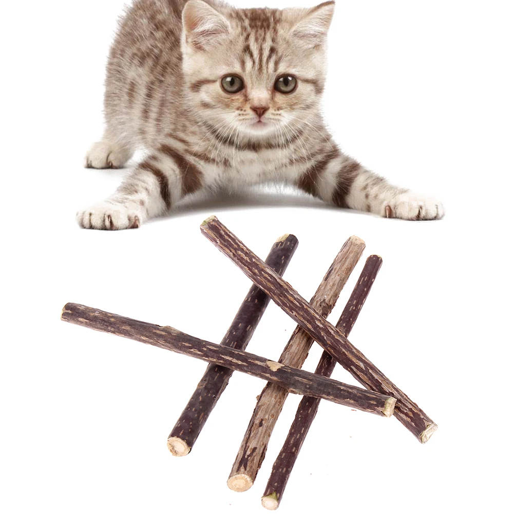 5pcs natural catnip & silvervine chew sticks for cats 5pcs natural catnip & silvervine chew sticks for cats